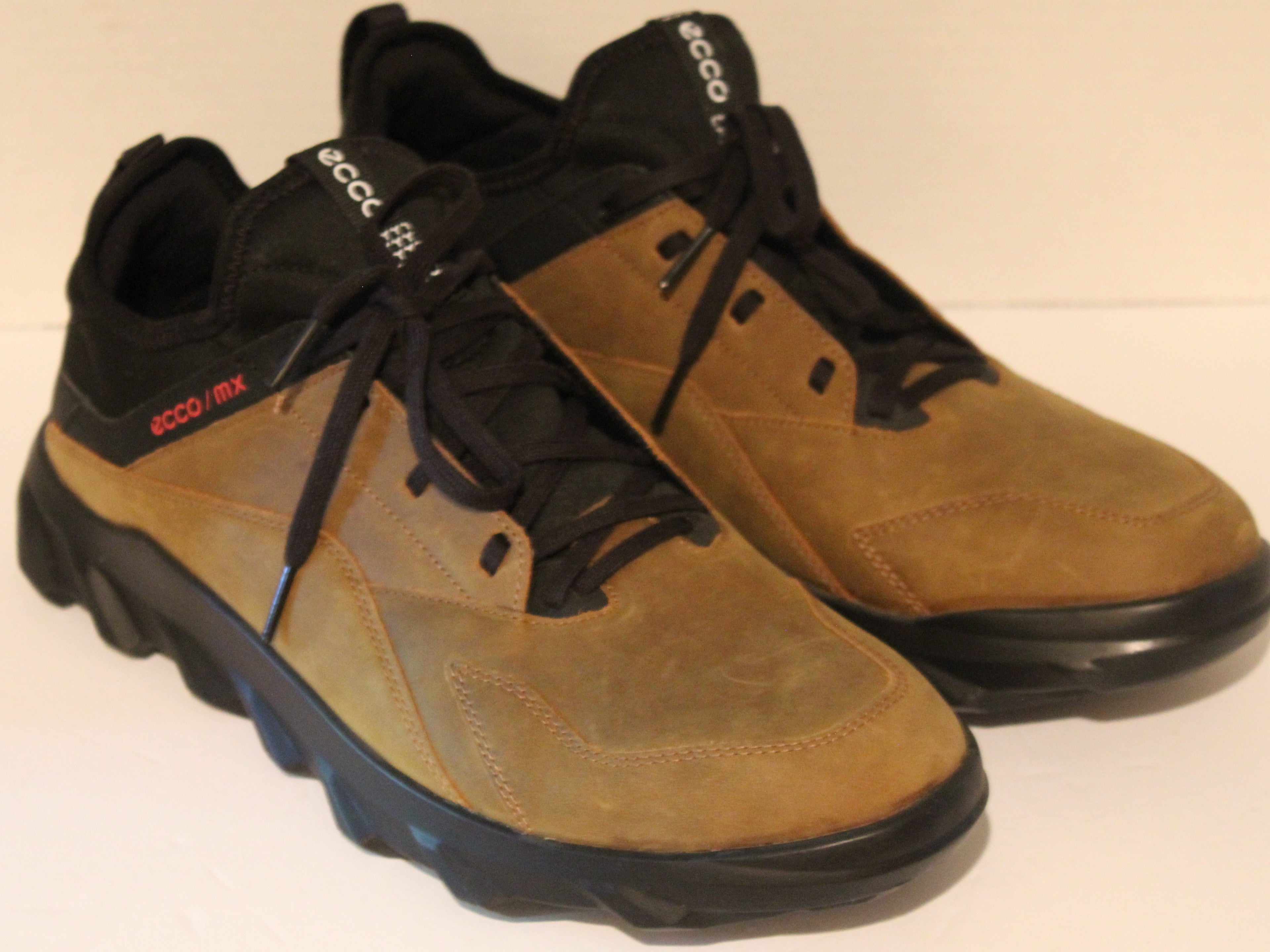 Men's Sport Oxfords "ECCO MX" Size US 11.5 EU 45 Brown Lace Front NEW