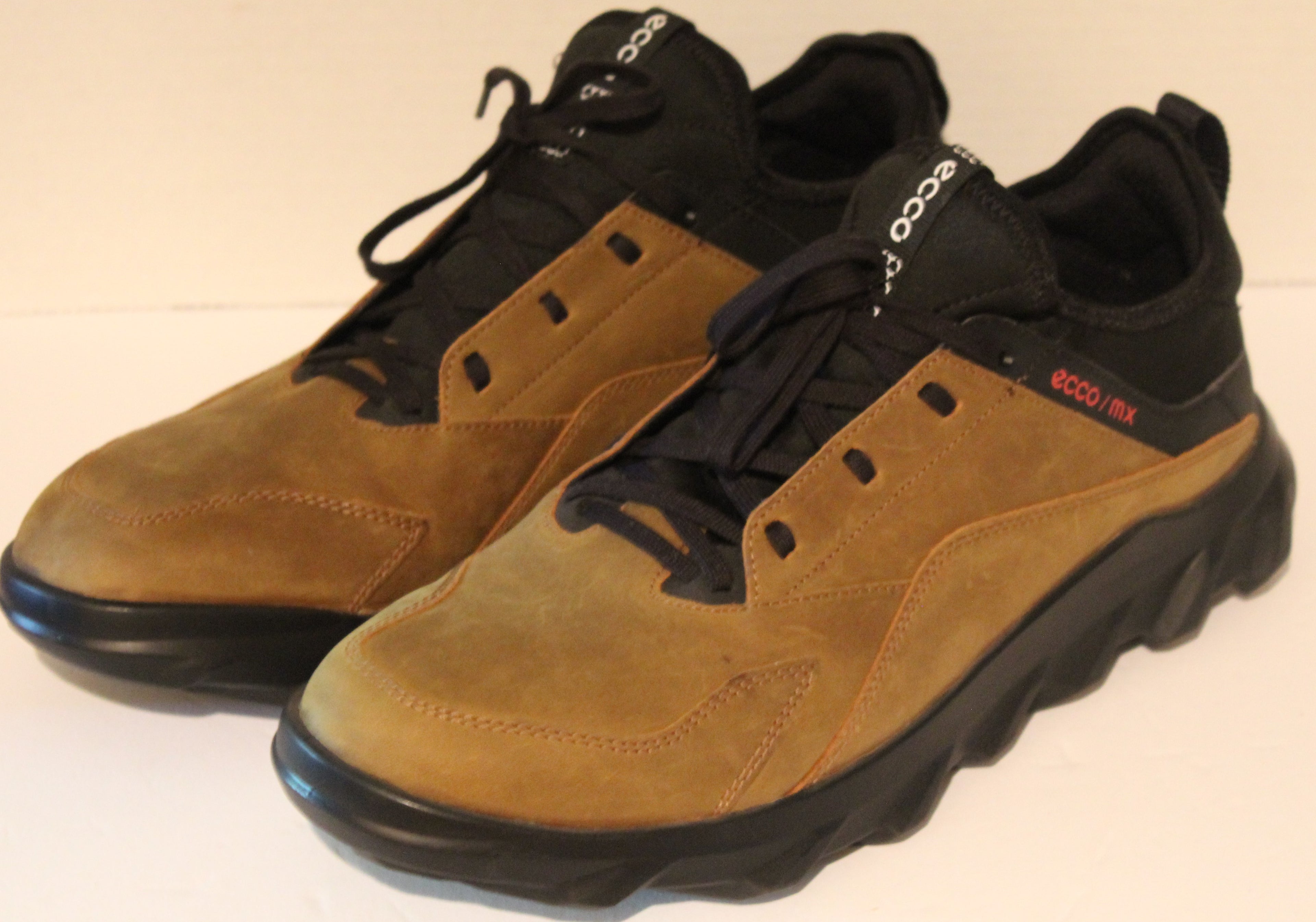Men's Sport Oxfords "ECCO MX" Size US 11.5 EU 45 Brown Lace Front NEW