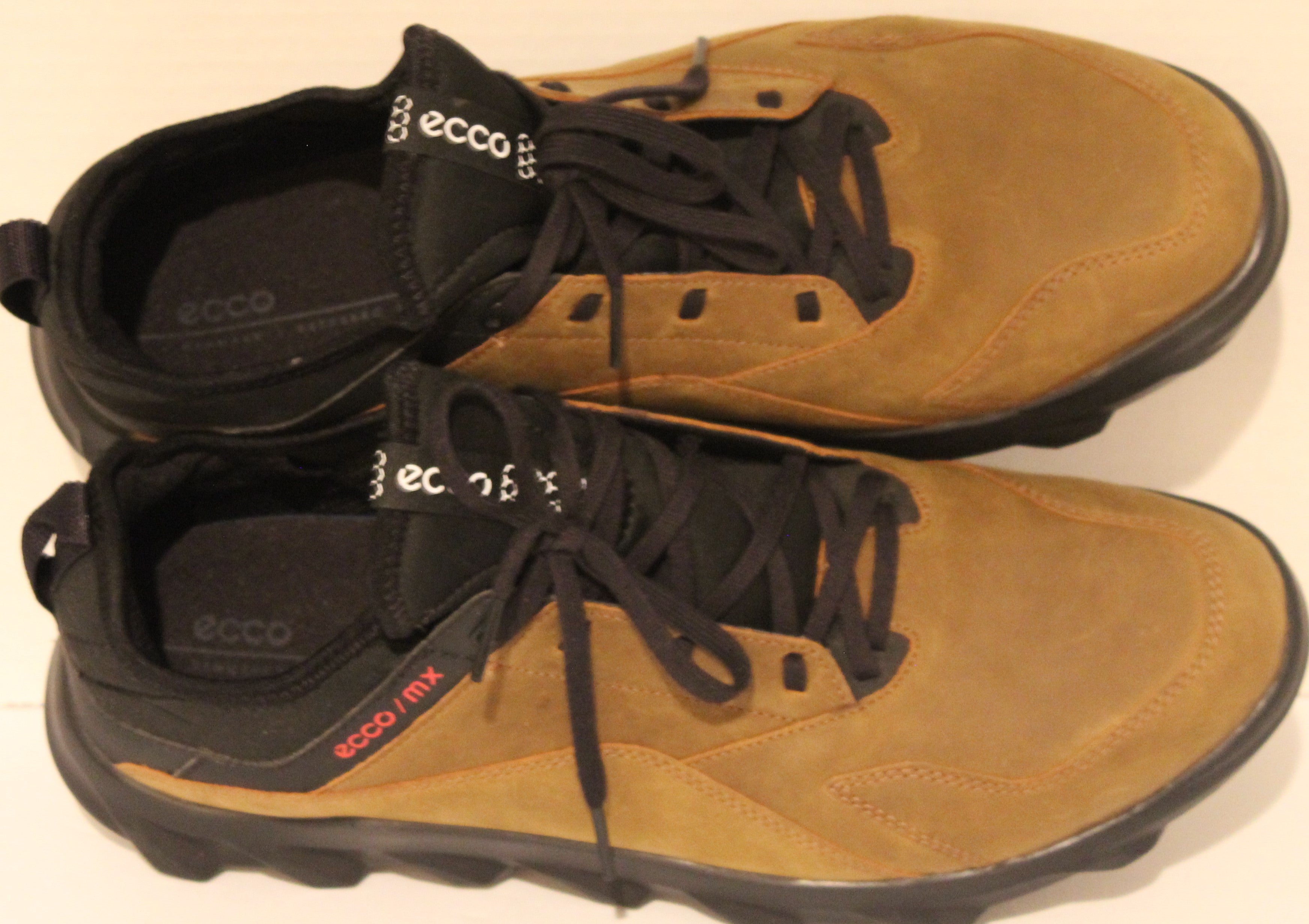 Men's Sport Oxfords "ECCO MX" Size US 11.5 EU 45 Brown Lace Front NEW