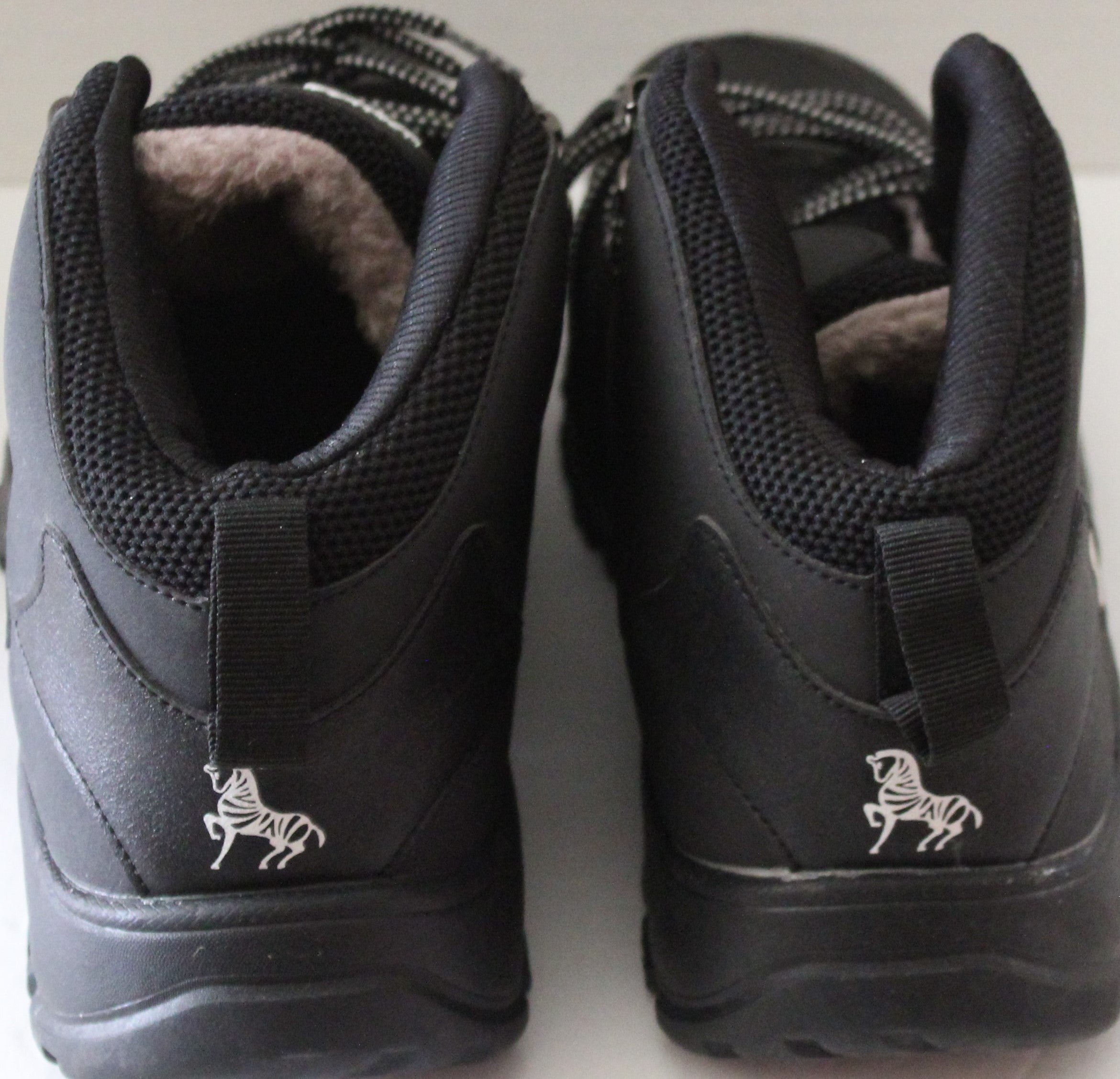 Men Shoes "HOMASS OUTDOOR" Size US 13 EU 46 Black Leather Upper NEW