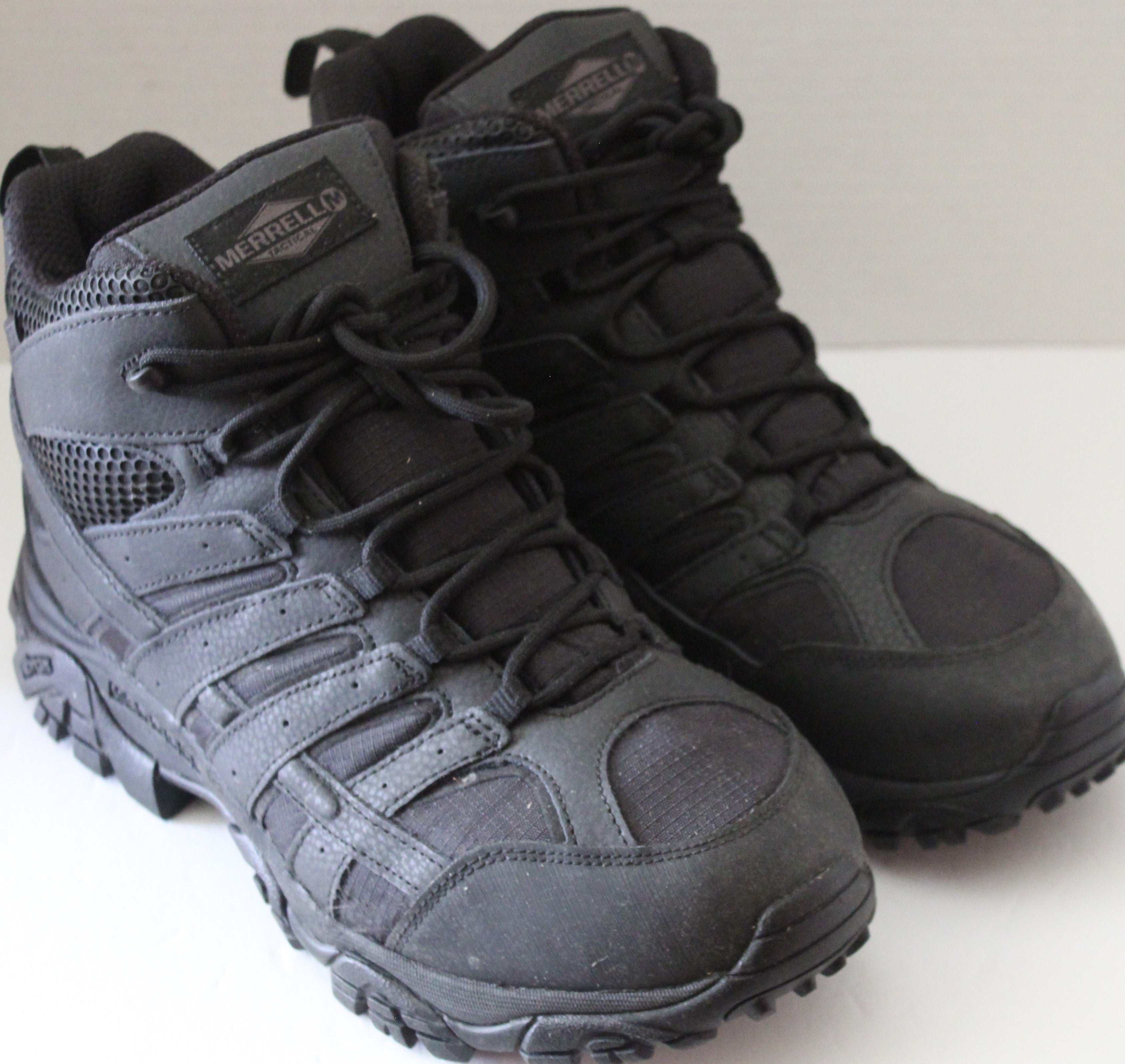 Men Shoes "MERRELL"Ankle Boots Size US 10W EU 44 Black NEW