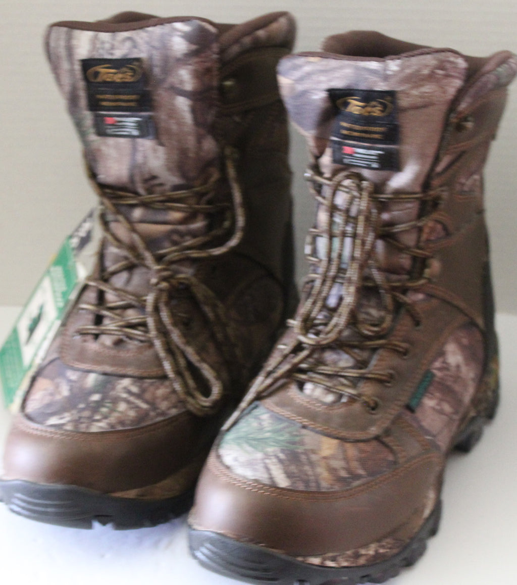 Men Shoes "TECS" Camo Boots Size 10.5W Leather /Fabric NEW