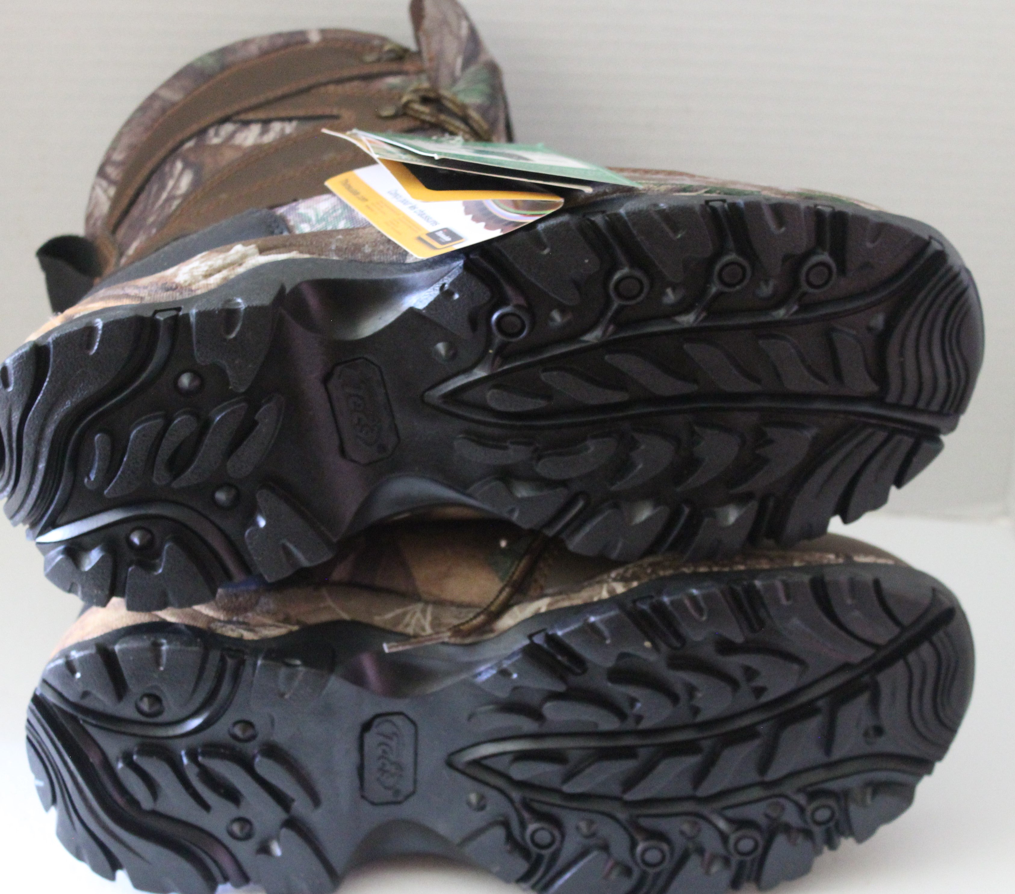 Men Shoes "TECS" Camo Boots Size 10.5W Leather /Fabric NEW