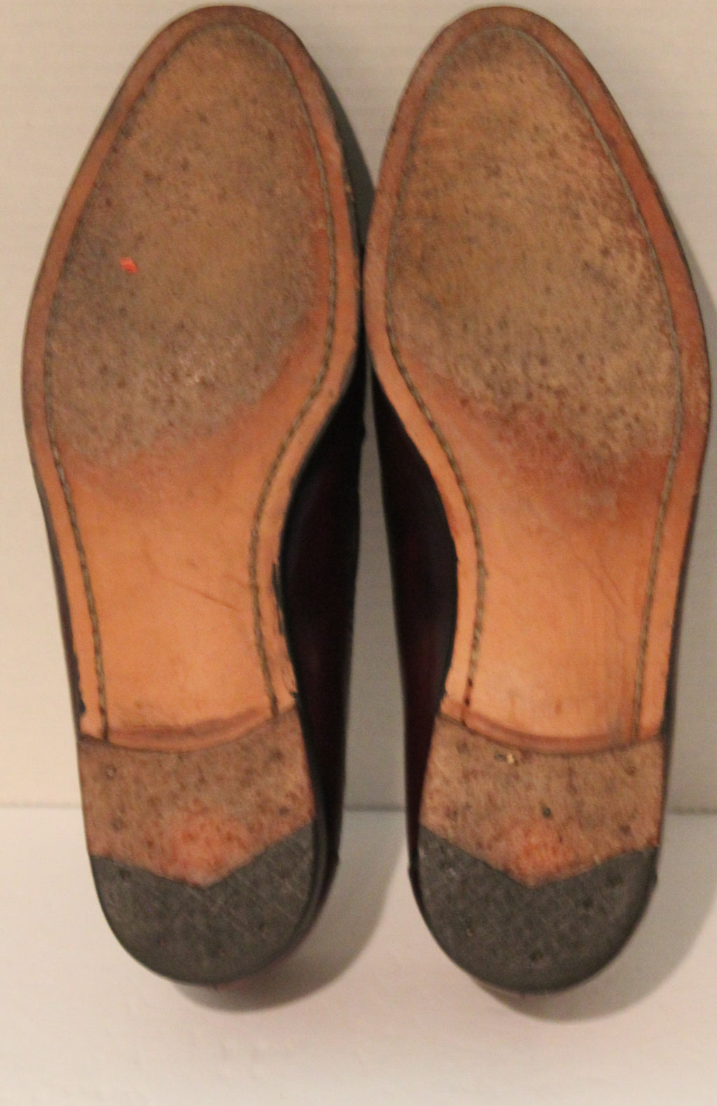 Men Shoes "BALLY" Loafers Size 10D Brown Leather Upper  Outsoles ITALY