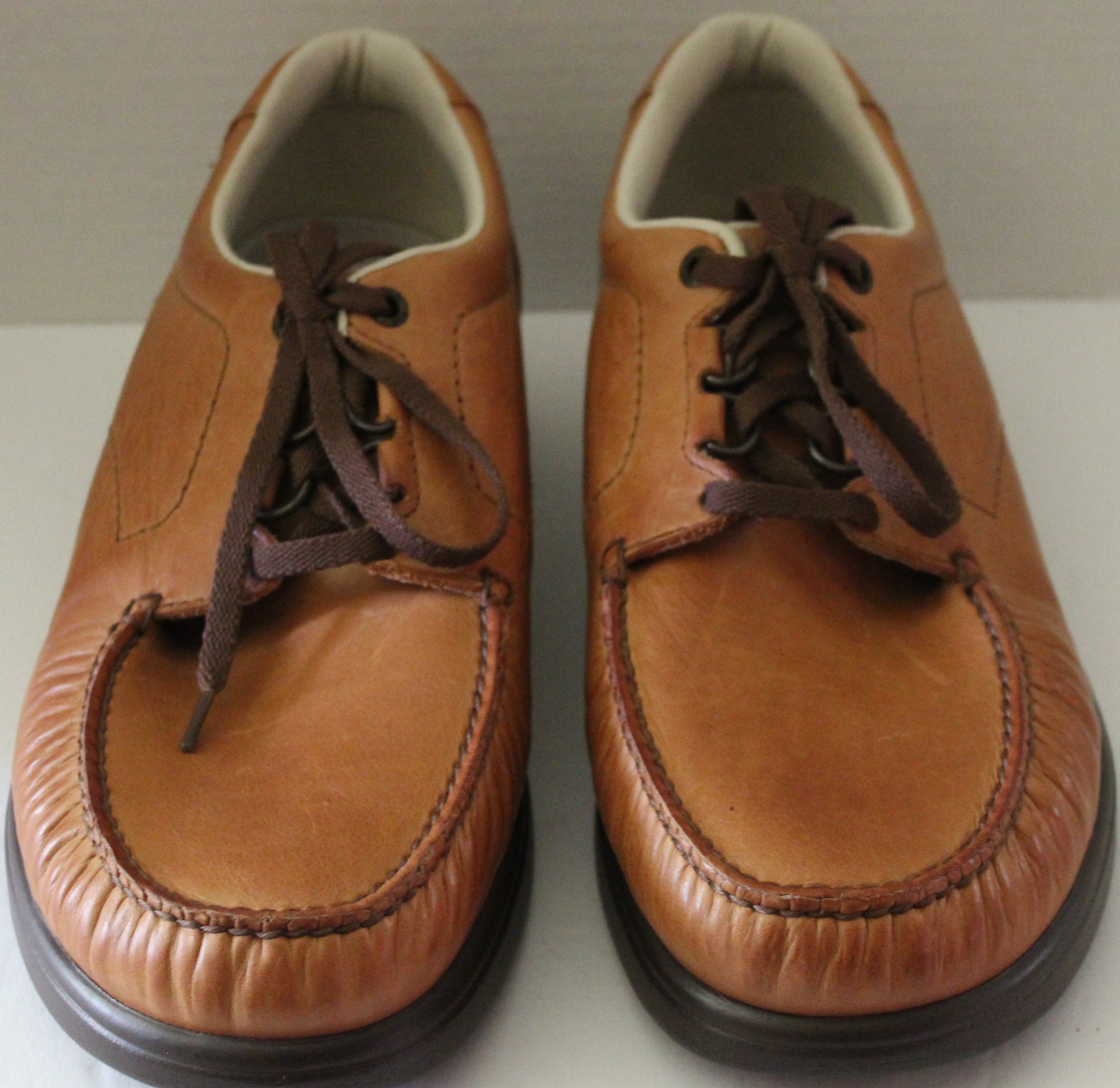 Men Shoes "SAS"Oxfords Size 12.5N Brown Leather Upper NEW USA