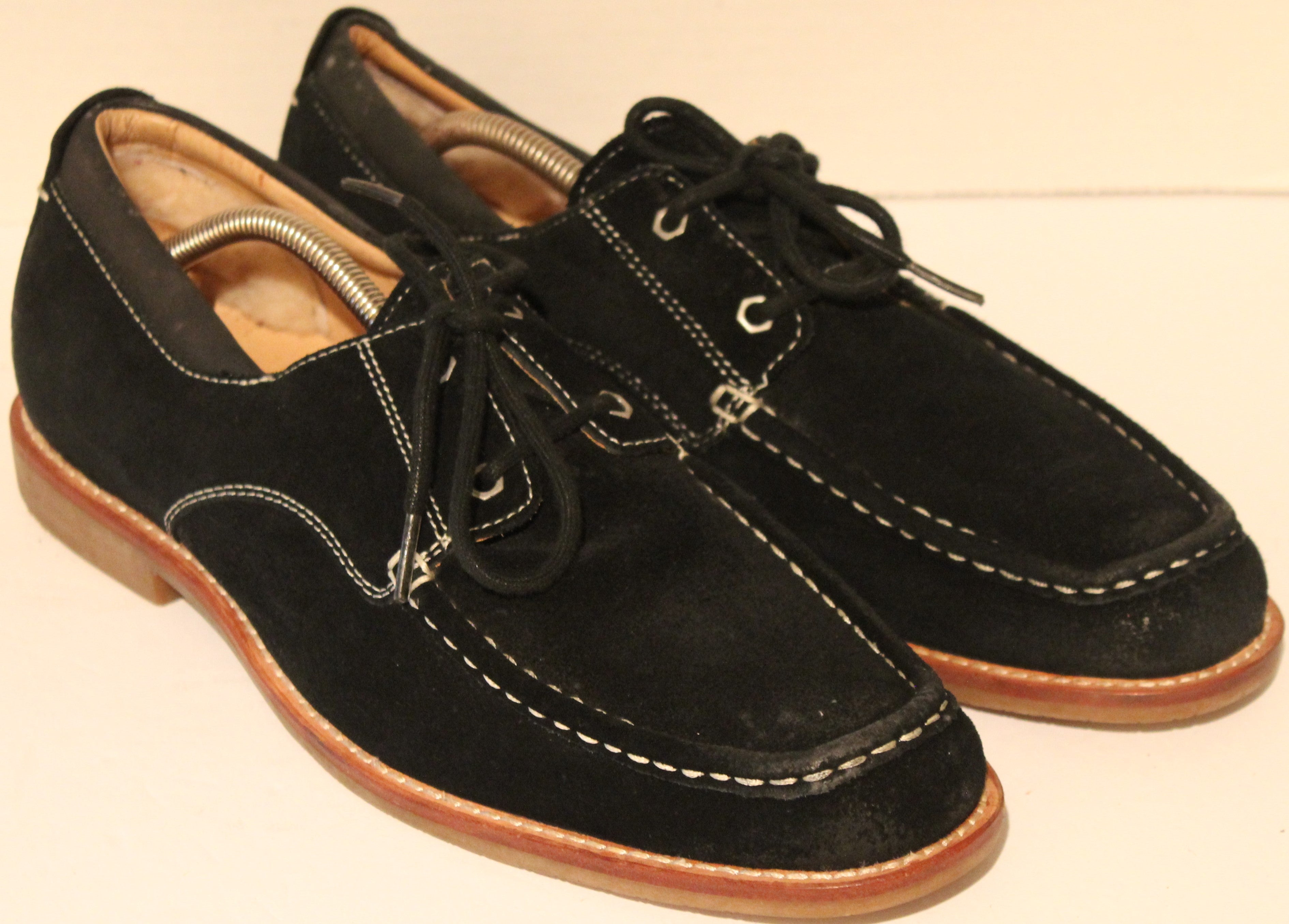 Men Shoes "UGG" LOAFERS Size US 10 US 43 Blue Leather