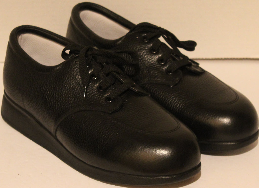 Men Shoes "DREW" Oxfords Size 10EW Black Lined NEW