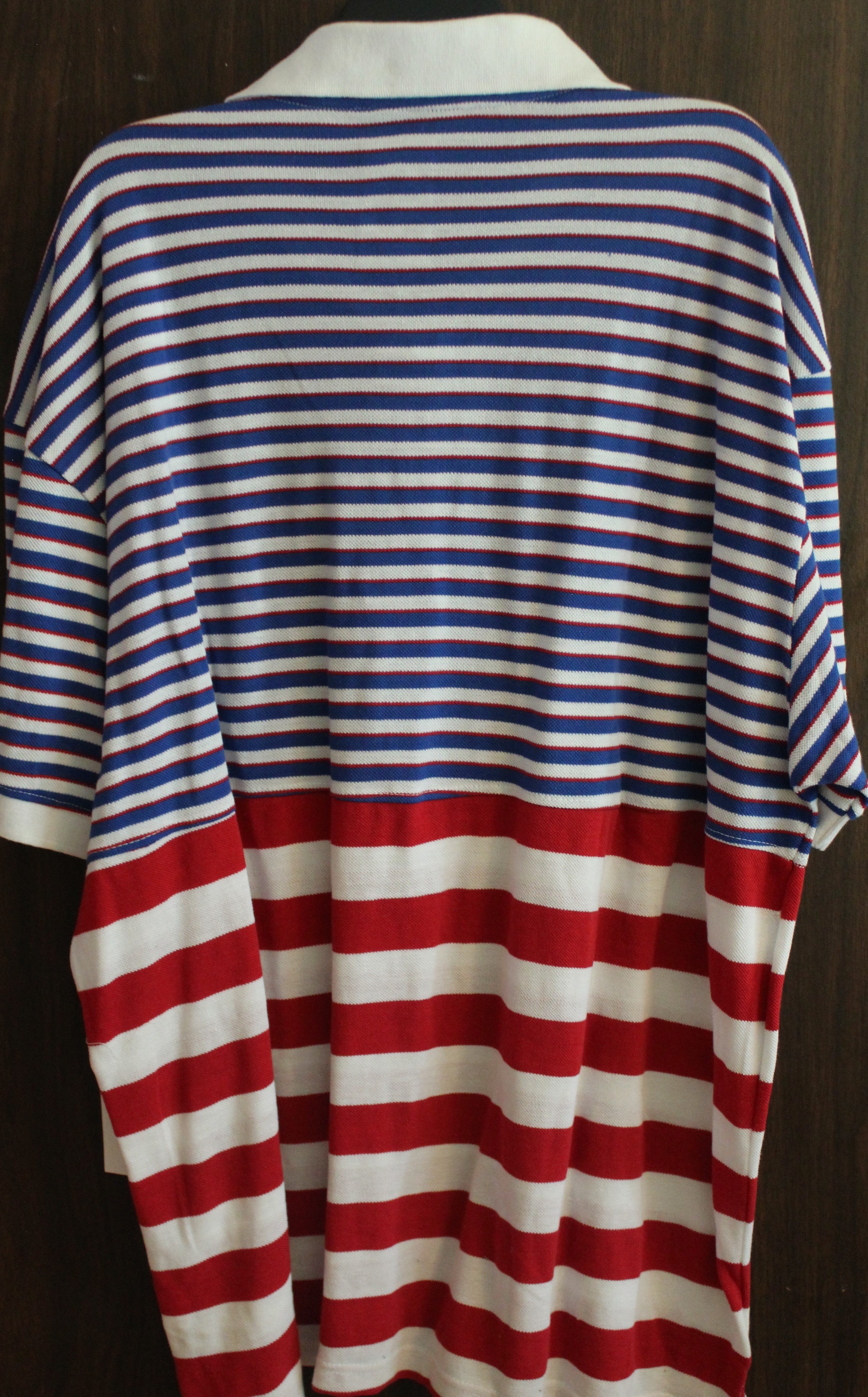 Men Short Sleeve Polo "ENYCE" Size 5X Multi-Color 100% Cotton NWT