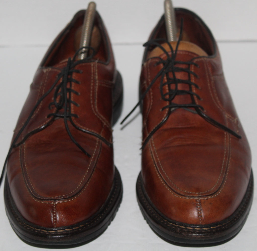 Men Dress Oxfords "ALLEN EDMONDS" Size 13AAA Brown Leather Upper