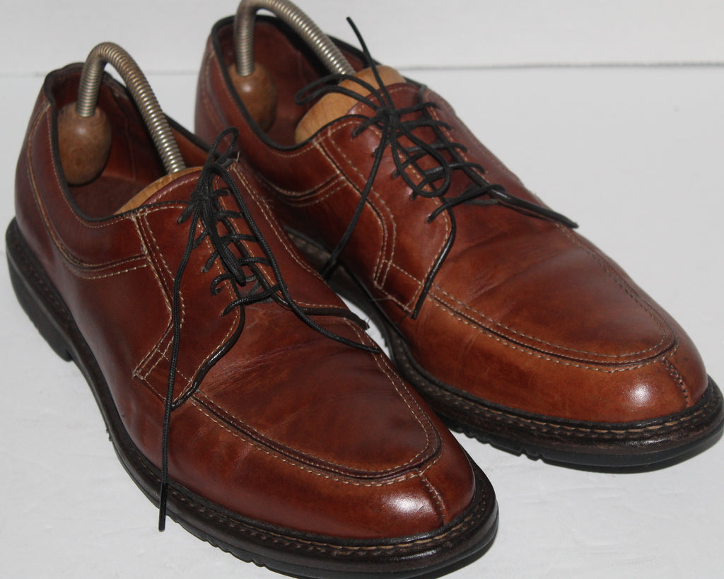 Men Dress Oxfords "ALLEN EDMONDS" Size 13AAA Brown Leather Upper