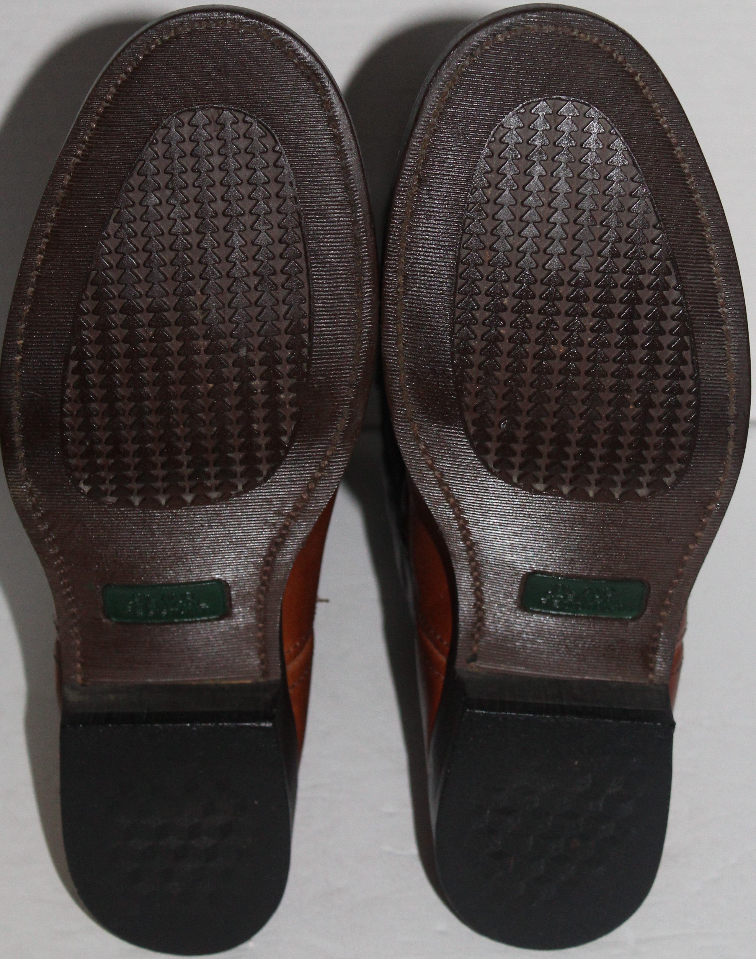 Men Boots "LAREDO" Size 10D Brown Leather Shaft Man Made Outsoles