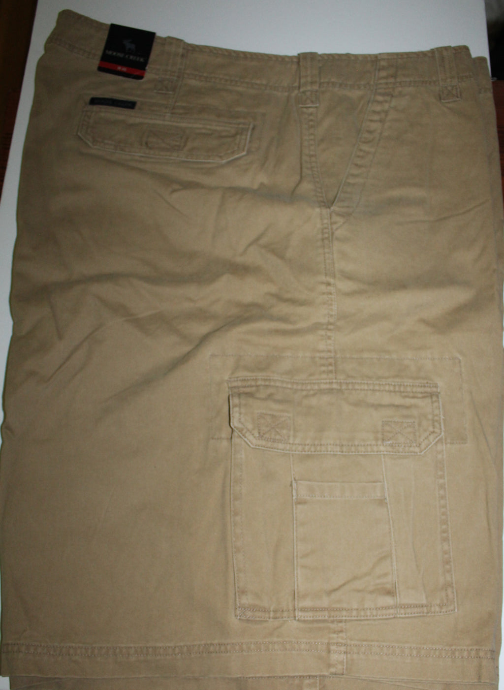 Men Shorts "MOOSE CREEK" Size 46 Antique Bronze Cargo  100% Cotton NWT