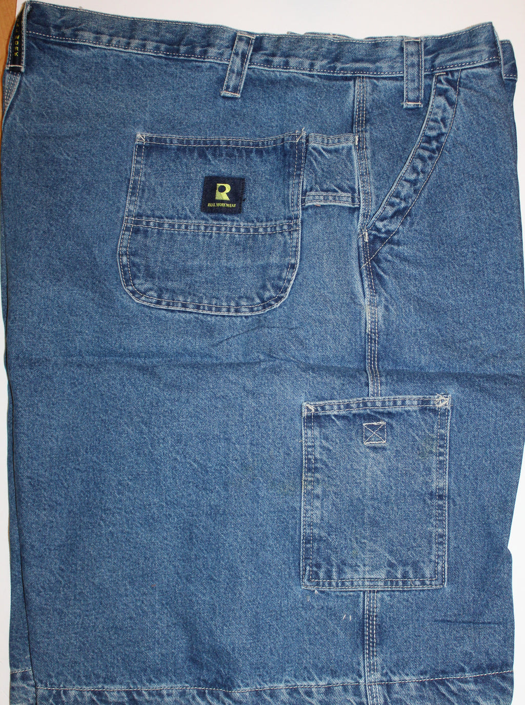 Men's Shorts "REAL WORK WEAR" Size 48R Denim Carpenter NWT