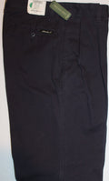 Men Casual Slacks "Eddie Bauer"Size W 34 L 37 Blue  Pleated