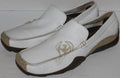 Men Shoes "SKECHERS" Sport Loafers Size US 12 EU 46 White Leather NEW