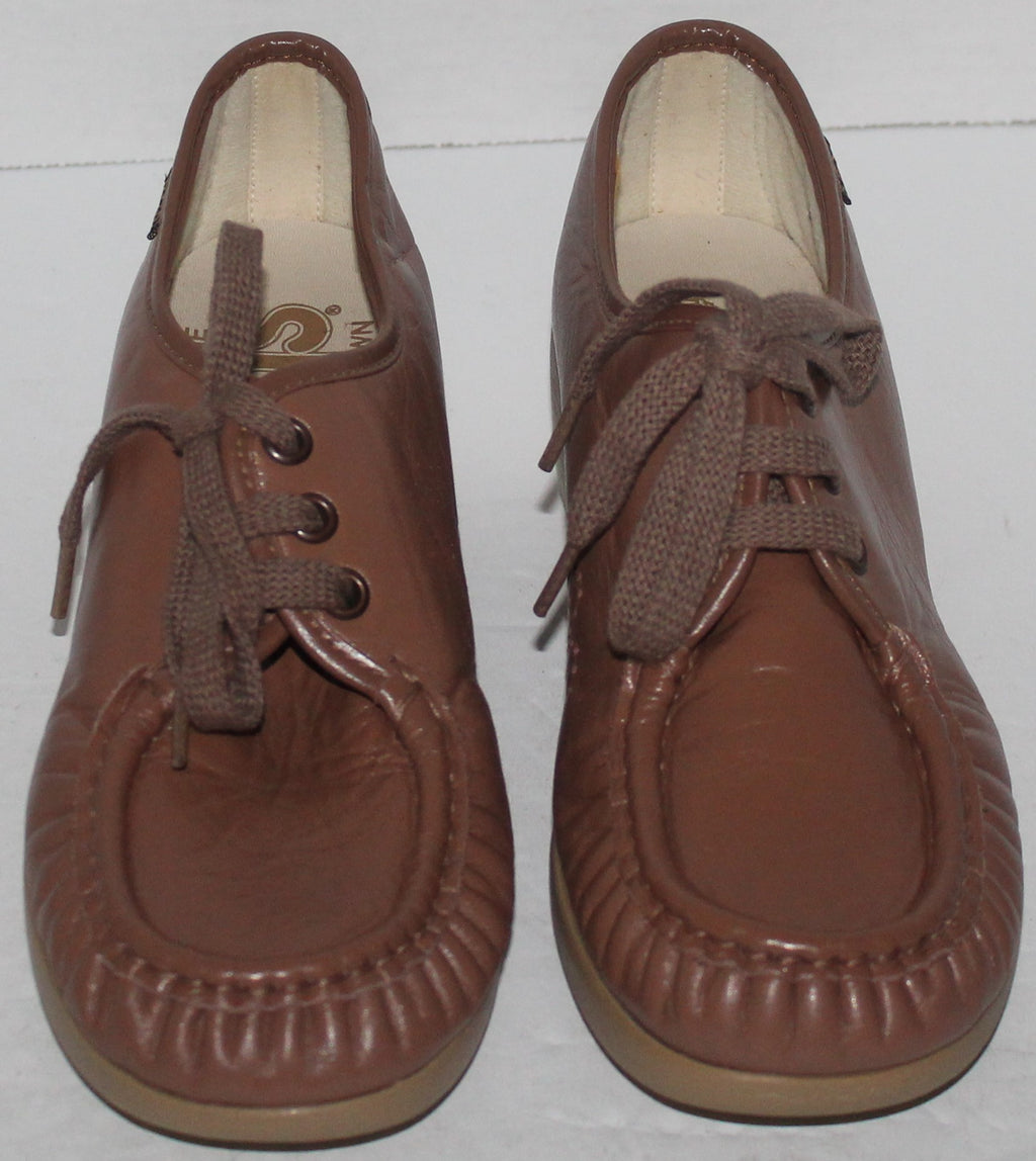 Women Shoes "SAS"Oxfords Size 8M Brown Leather