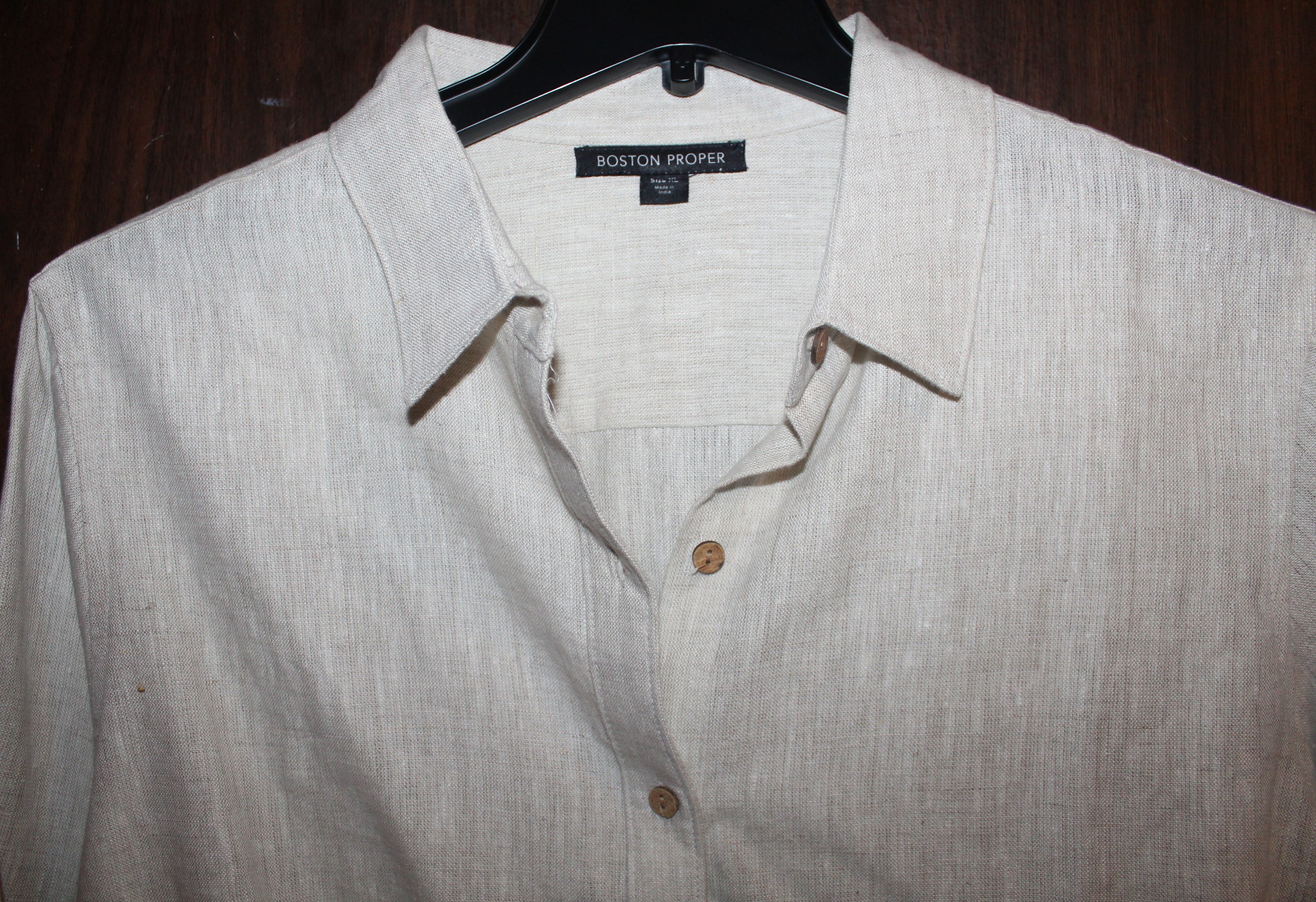 Men Dress Shirt "JoS.A.BANK" Traveller Size 20-35 Light Blue