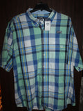 Men Summer Shirt "CHAPS" Size 4XB Multi Color NWT