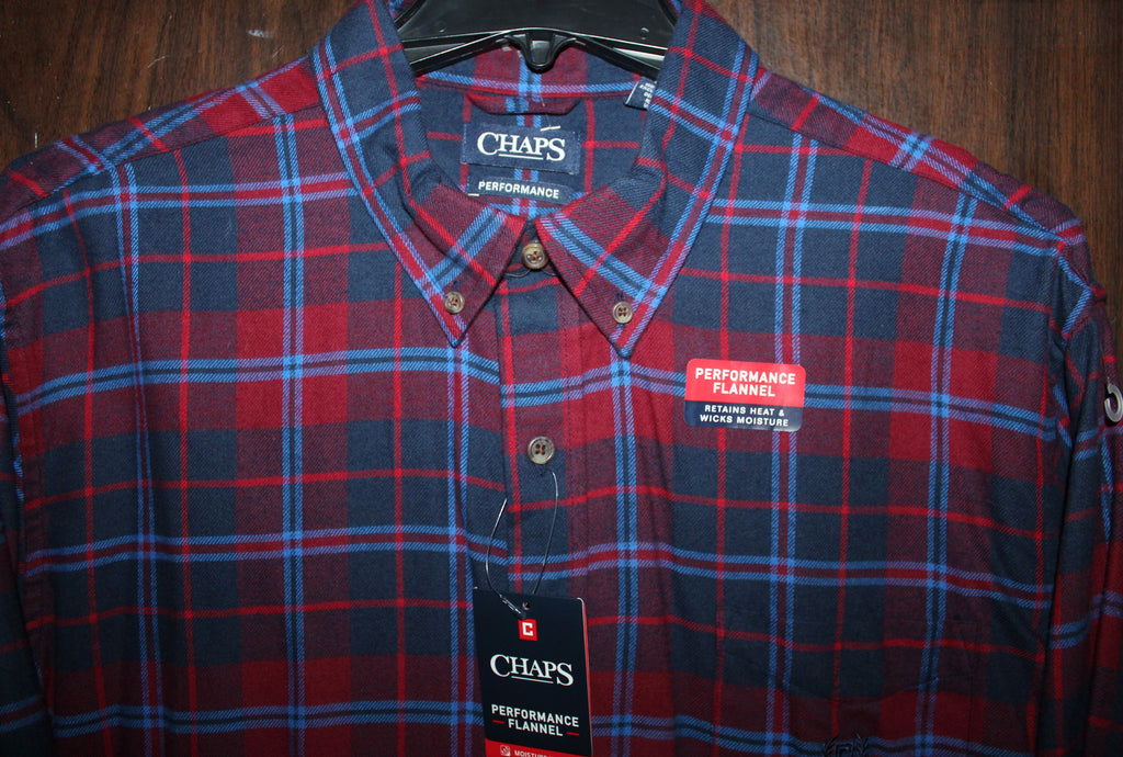Men Flannel Shirt "CHAPS" Size XX-Large Multi-Color NWT