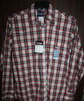 Men Cowboy Shirt "WRANGLER" Size LARGE Long Sleeve NWT