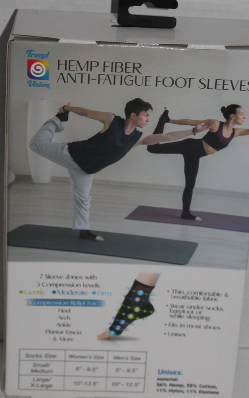 Anti Fatigue Foot Sleeve "TREND VISION" Size S/M 1Pr Unisex NIB