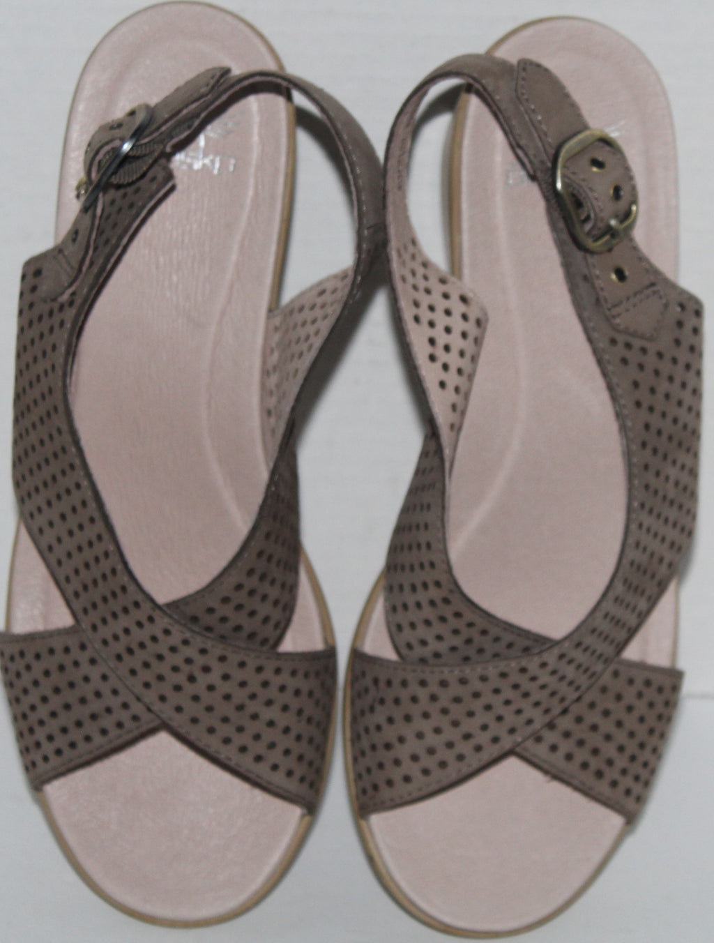 Women Sandals "DANSKO" Clogs Size US 9.5 EU 40 Brown Leather