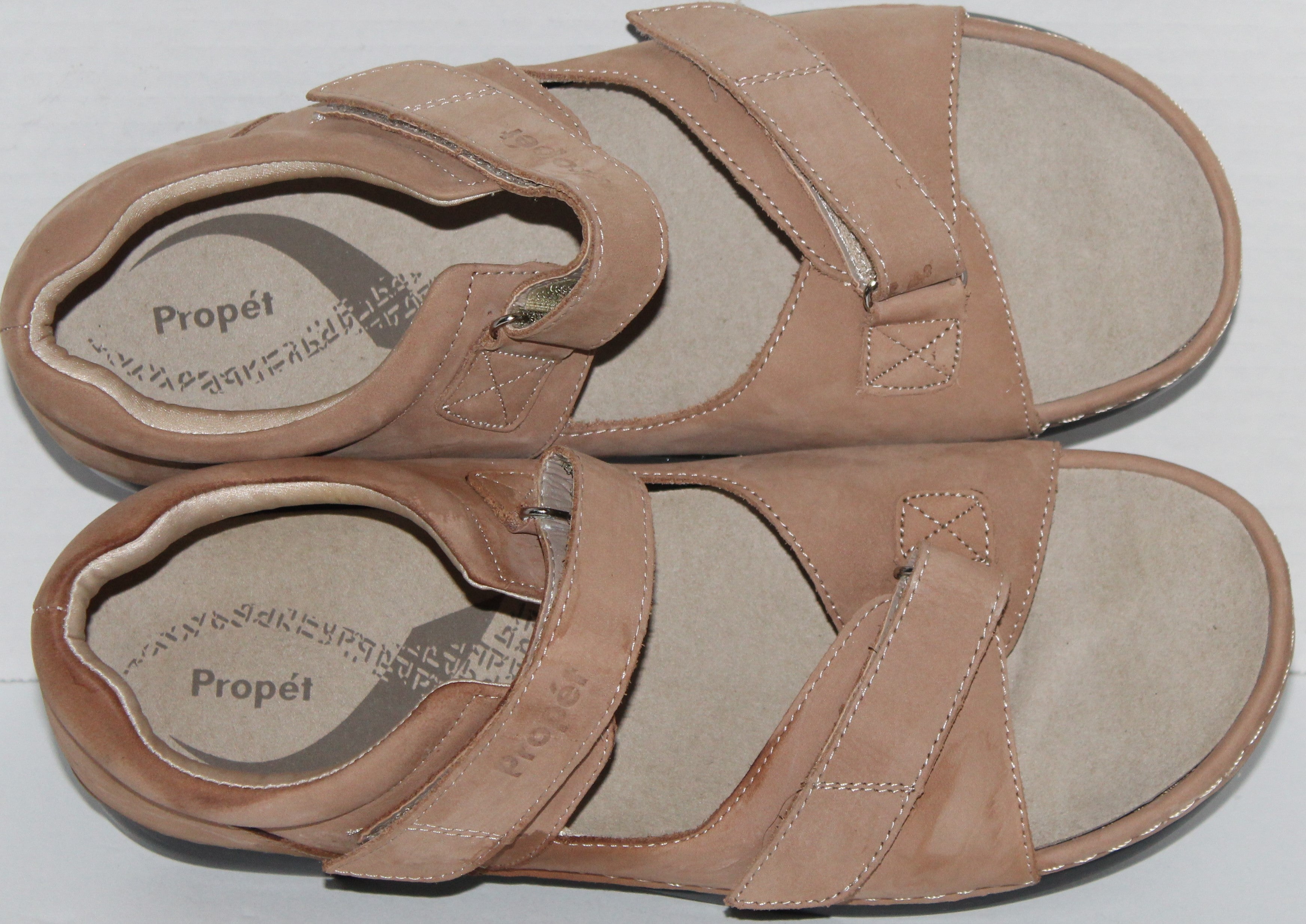 Women Sandals "PROPET" Size 11EEEE Leather Upper  Brown NEW