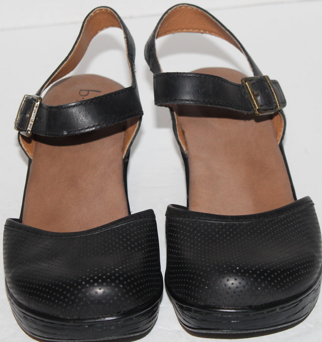Women Shoes "BOC" Sandals Size 8M Black Leather