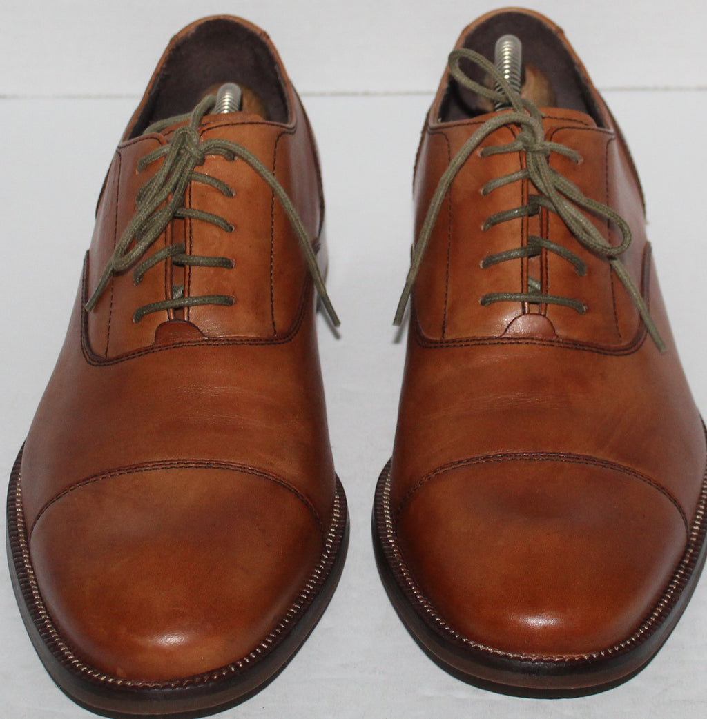 Men Dress Oxfords "COLE HAAN" Size 9.5M Brown NEW