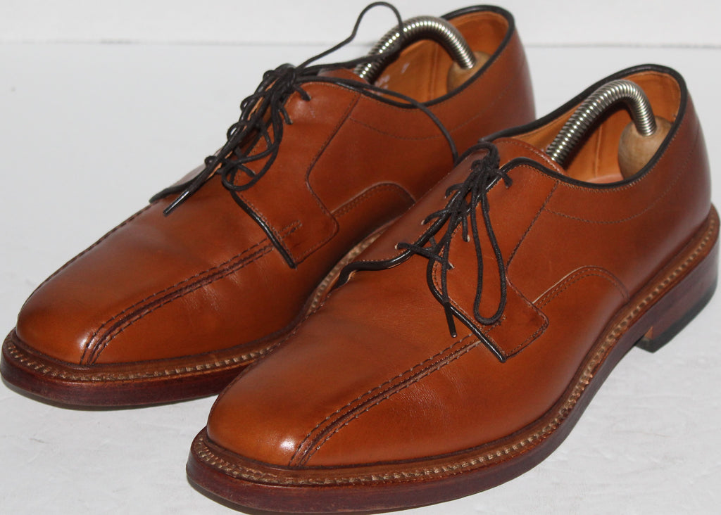 Men Shoes "ALLEN EDMONDS" Oxfords Size 9B Brown Leather
