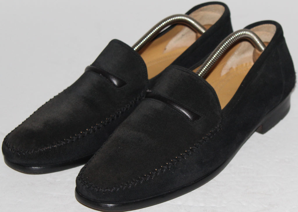 Men Shoes "TOMMY BAHAMA"Loafers Size 9M Black Suede