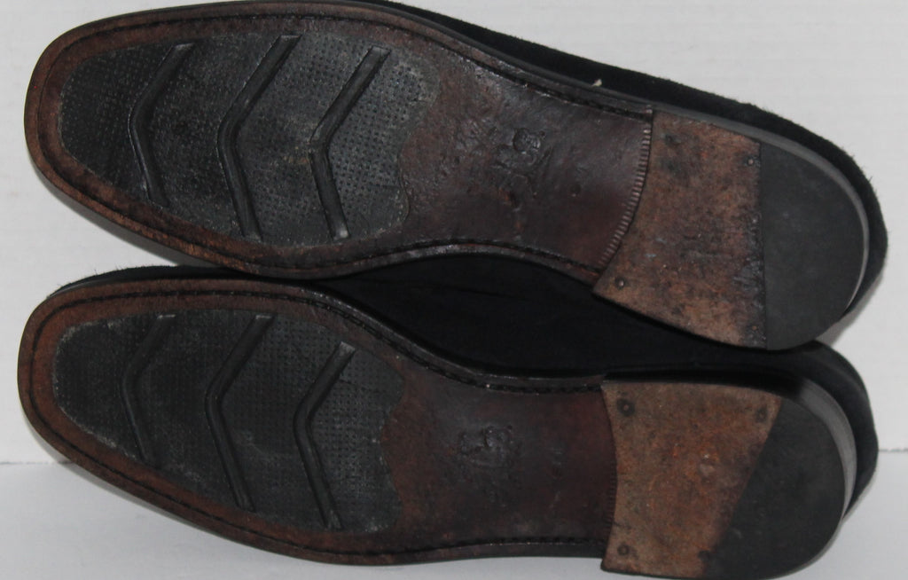 Men Shoes "TOMMY BAHAMA"Loafers Size 9M Black Suede