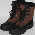 Men Boots "SURVIVORS" Size 11 US 44.5 EU Leather Brown