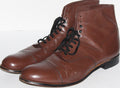 Men Shoes "STACY ADAMS" Ankle Boots Size 14EE Brown Leather