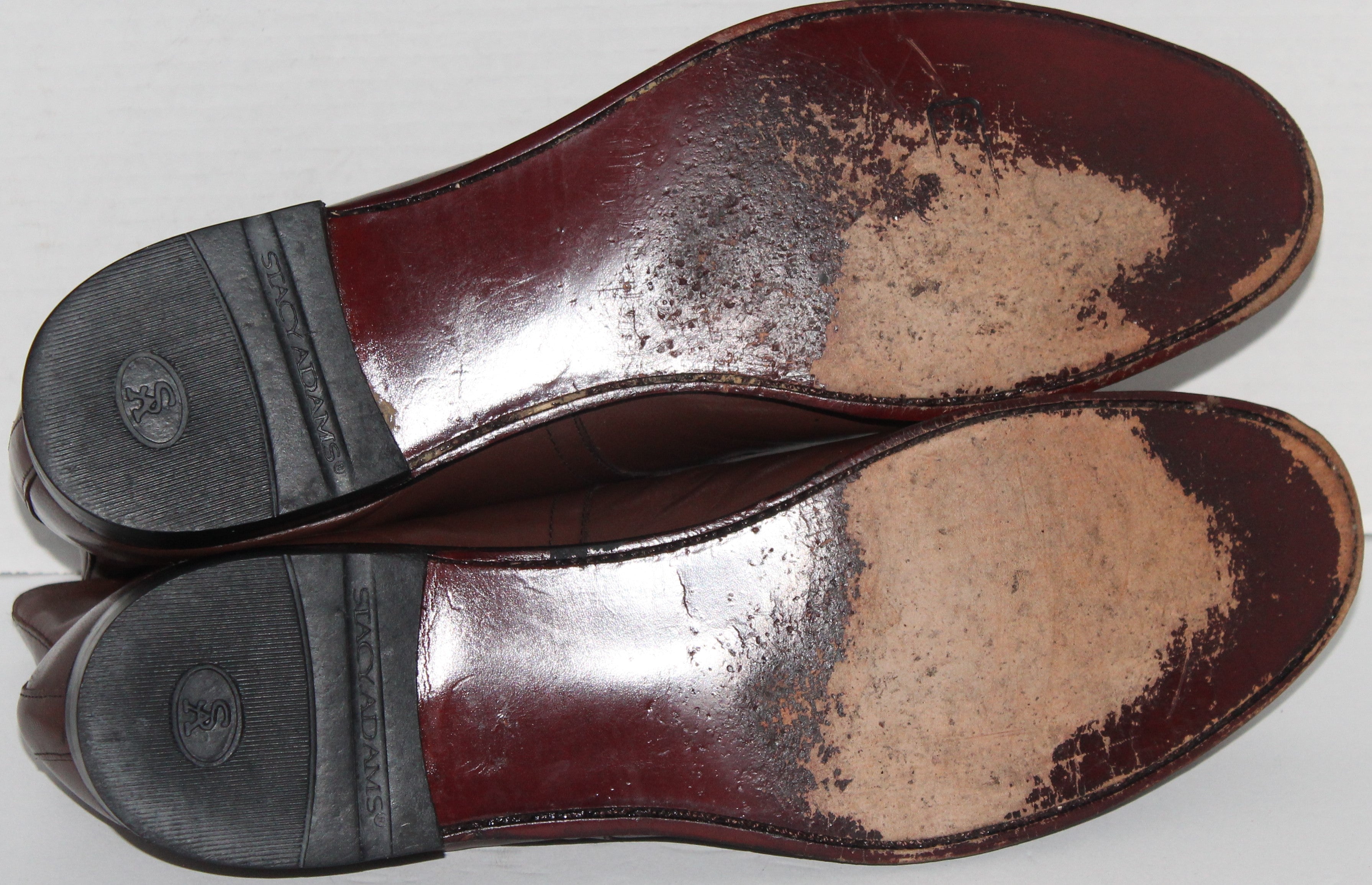 Men Shoes "STACY ADAMS" Ankle Boots Size 14EE Brown Leather