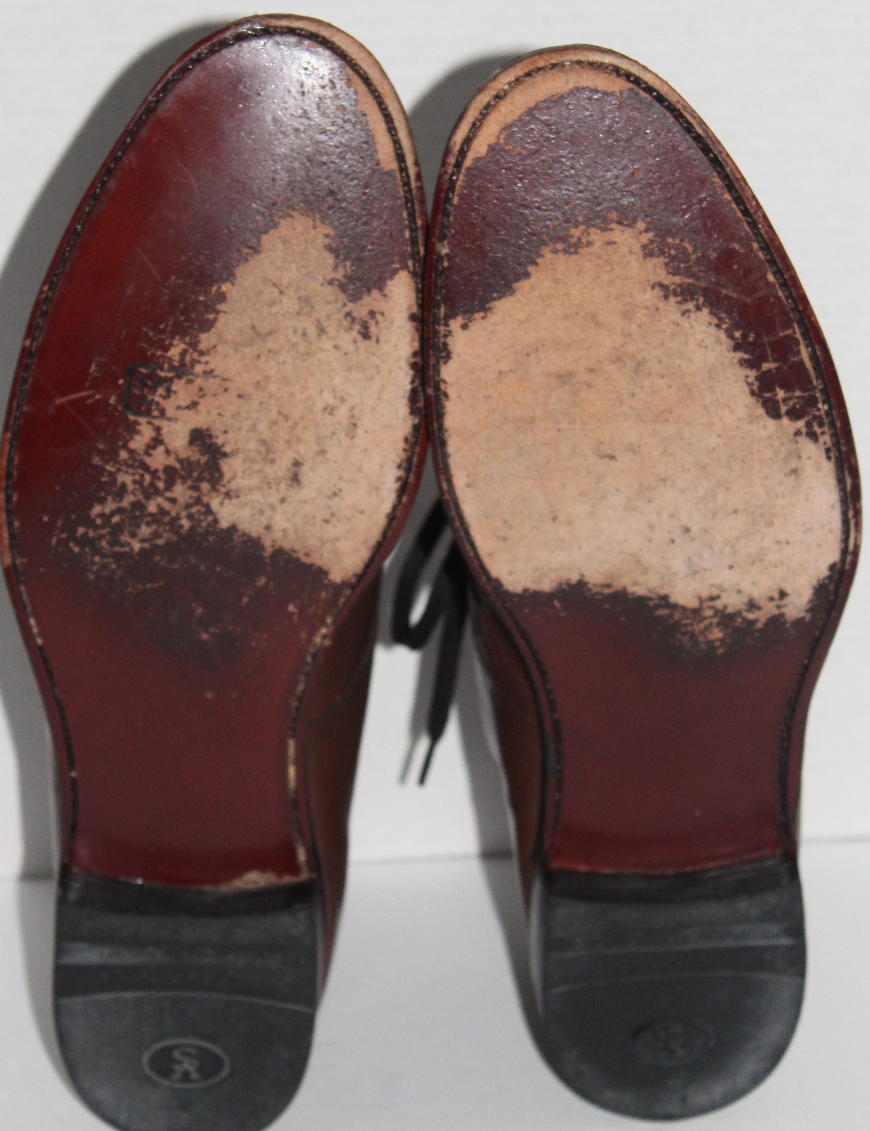 Men Shoes "STACY ADAMS" Ankle Boots Size 14EE Brown Leather
