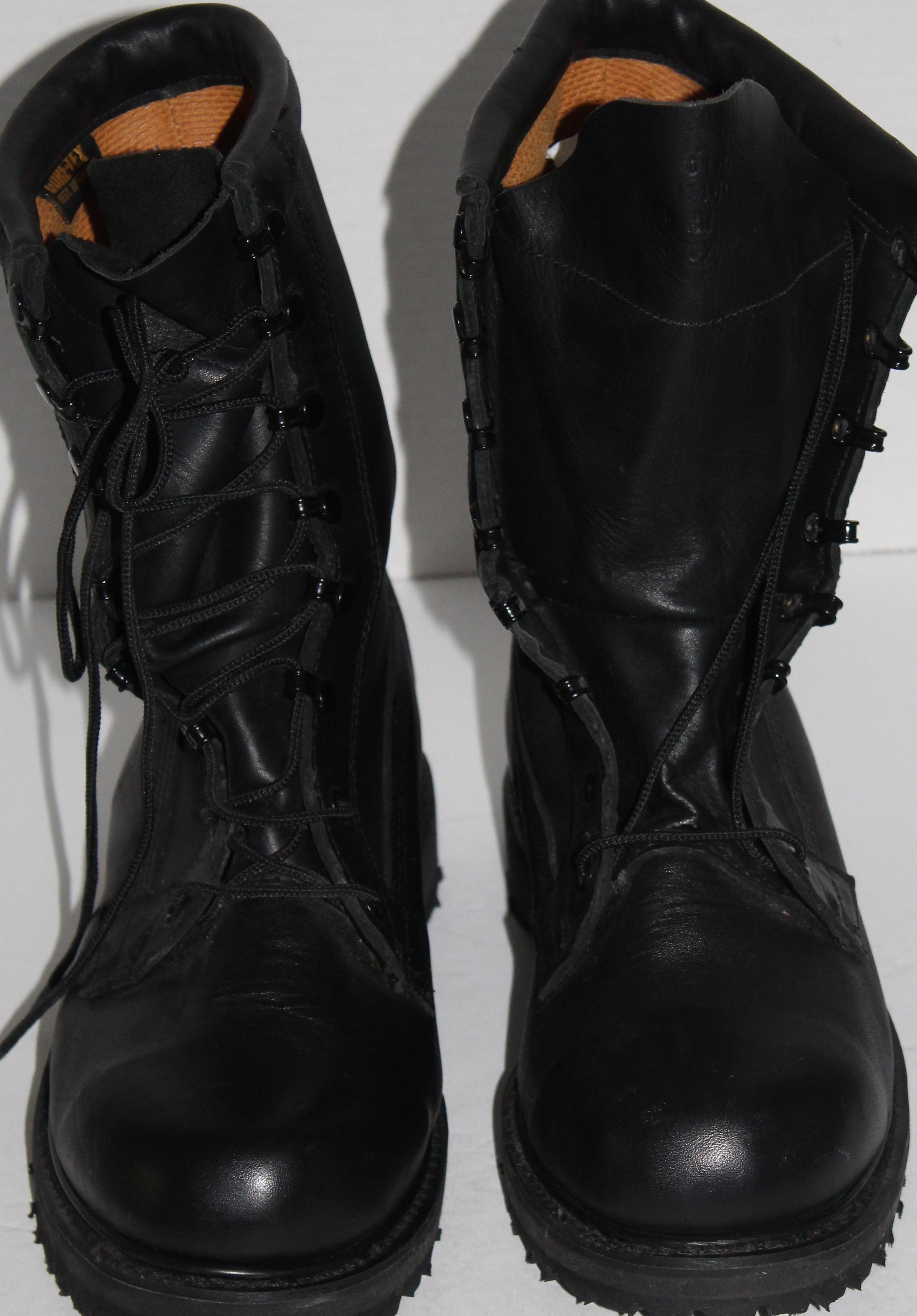 Men Boots "BATES" Ankle Size 12 Black Leather NEW