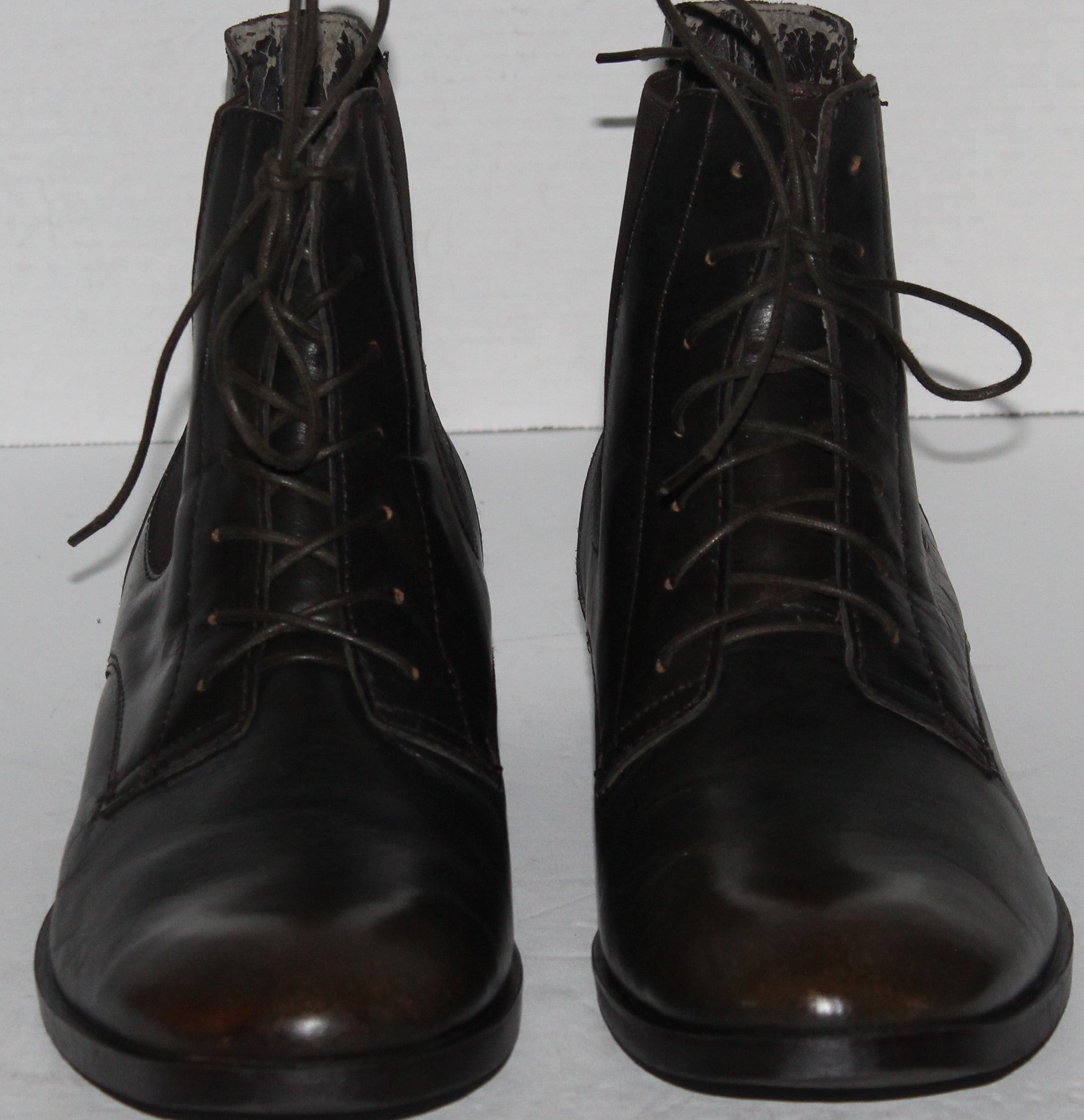 Men's Ankle Boots "MARC ANTHONY" Size 13 M Leather Upper Brown