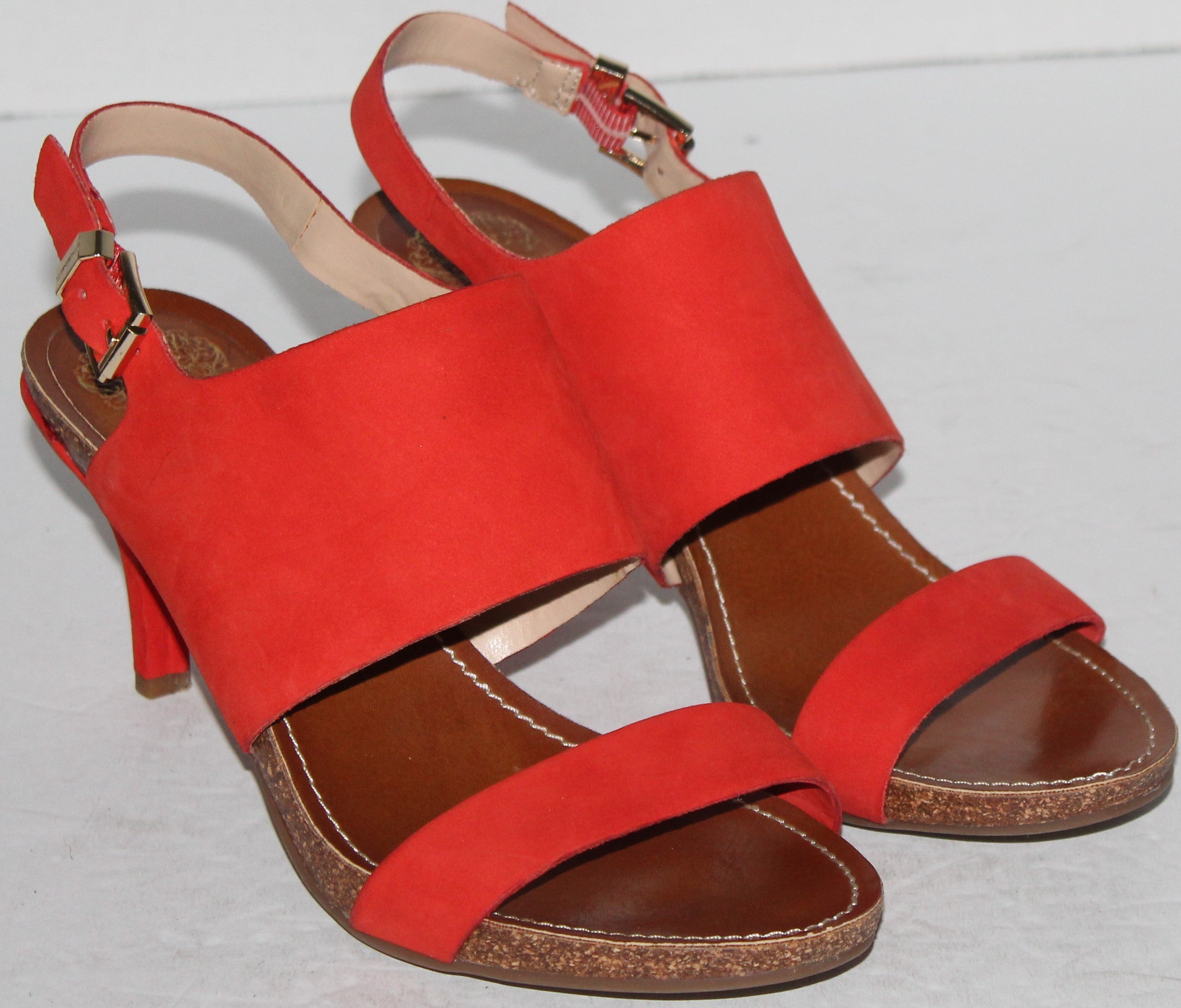 Women Shoes "VINCE CAMUTO" Heels Size 9M Red NEW