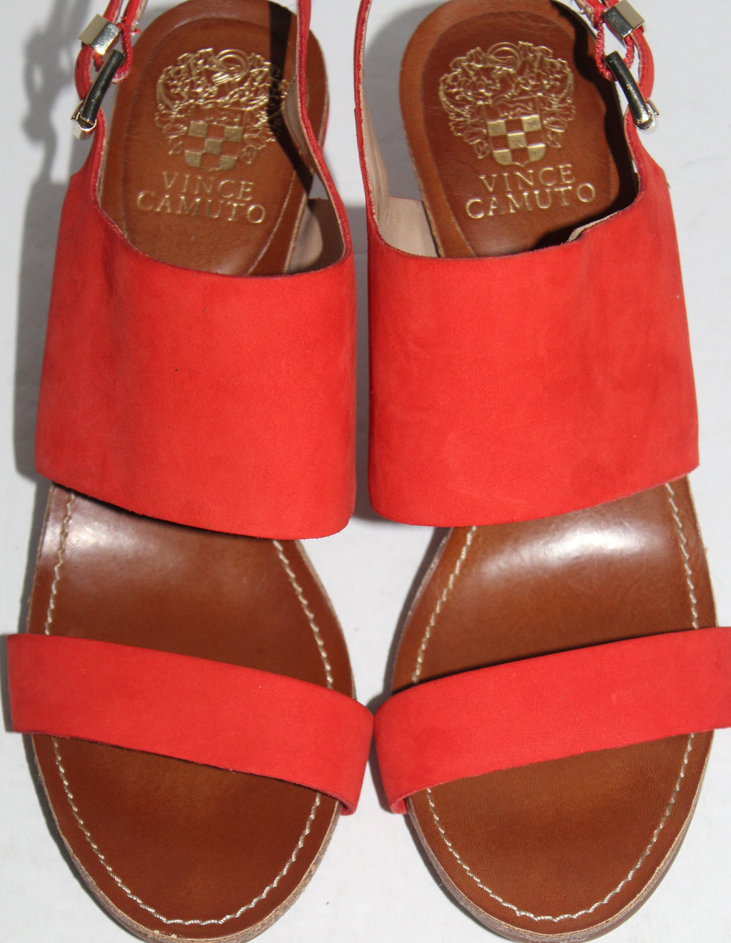 Women Shoes "VINCE CAMUTO" Heels Size 9M Red NEW