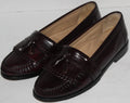 Men Shoes"BASS" Tassel Loafers Size 9.5D Brown Leather