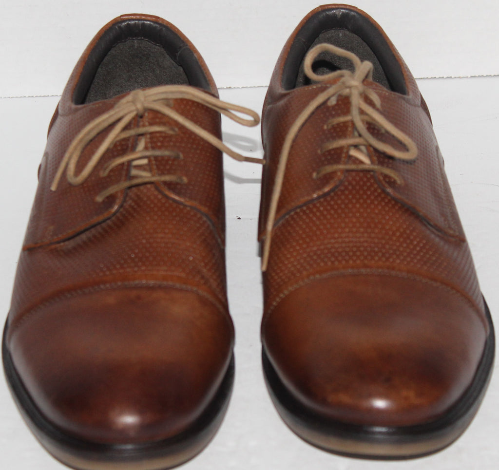 Men Shoes "JOSEF SEIBEL" Oxfords Size US 9 EU 42 Brown Leather
