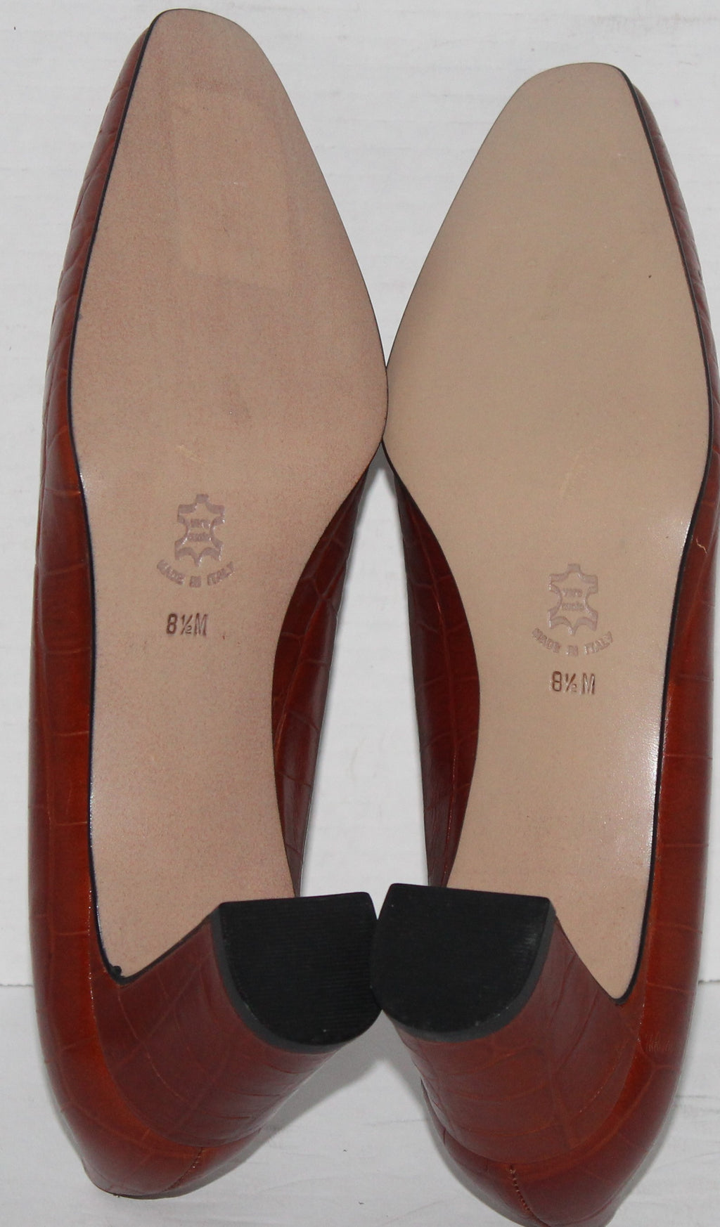 Women Shoes "TALBOTS" PUMPS Size 8.5M Brown NEW
