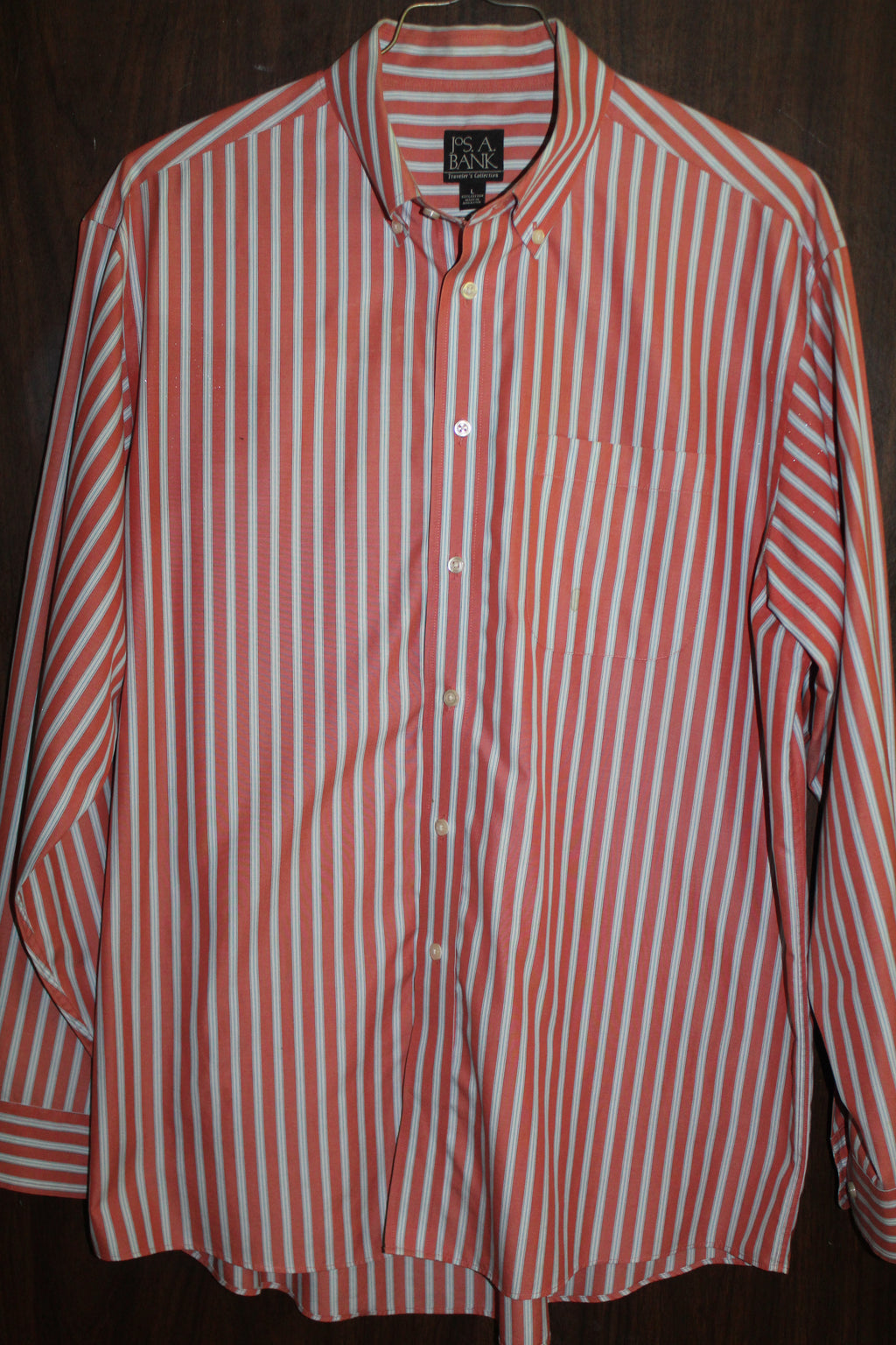 Men Shirt "JoS.A.BANK" Size Large Multi -Color NEW