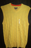 Men Sweater "MICHAEL KORS" Size MEDIUM Yellow NWT