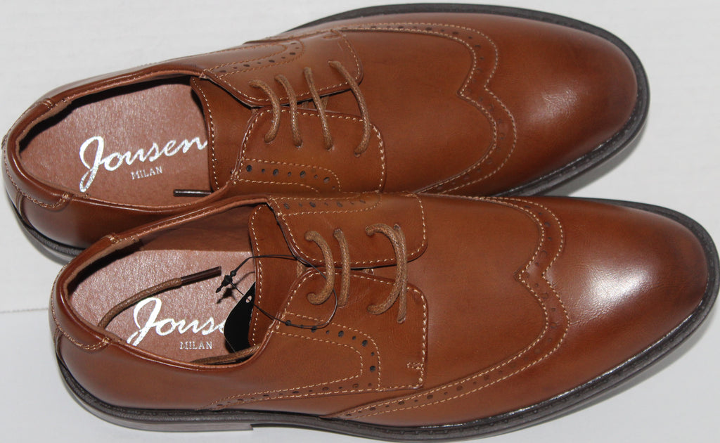 Men Dress Oxfords "JONSEN" Size 7 US 40 EU Brown NEW