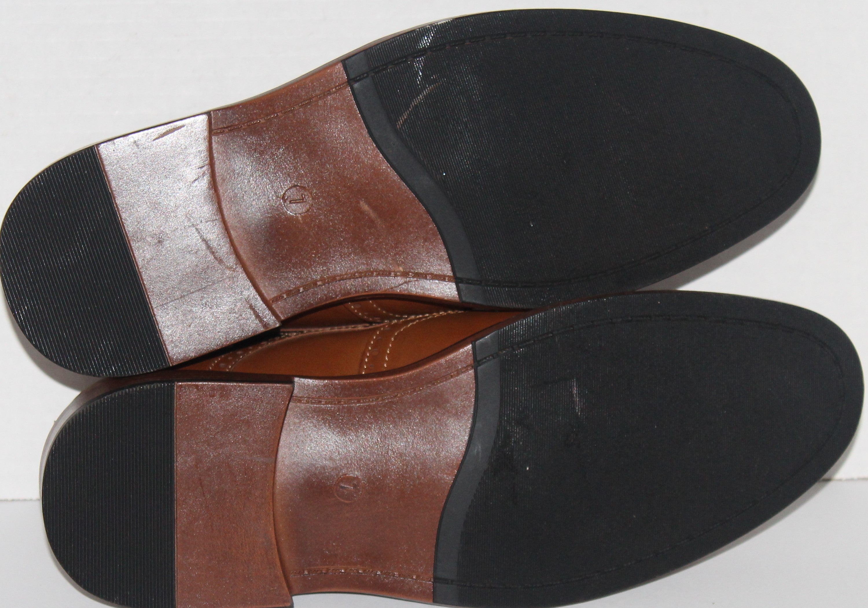 Men Dress Oxfords "JONSEN" Size 7 US 40 EU Brown NEW