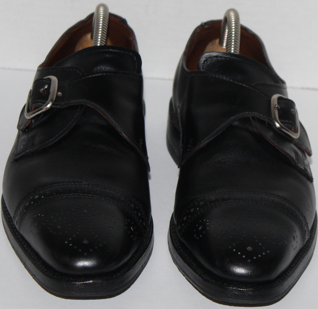 Men Shoes "ALLEN EDMONDS" Loafers Size 7D Black Leather