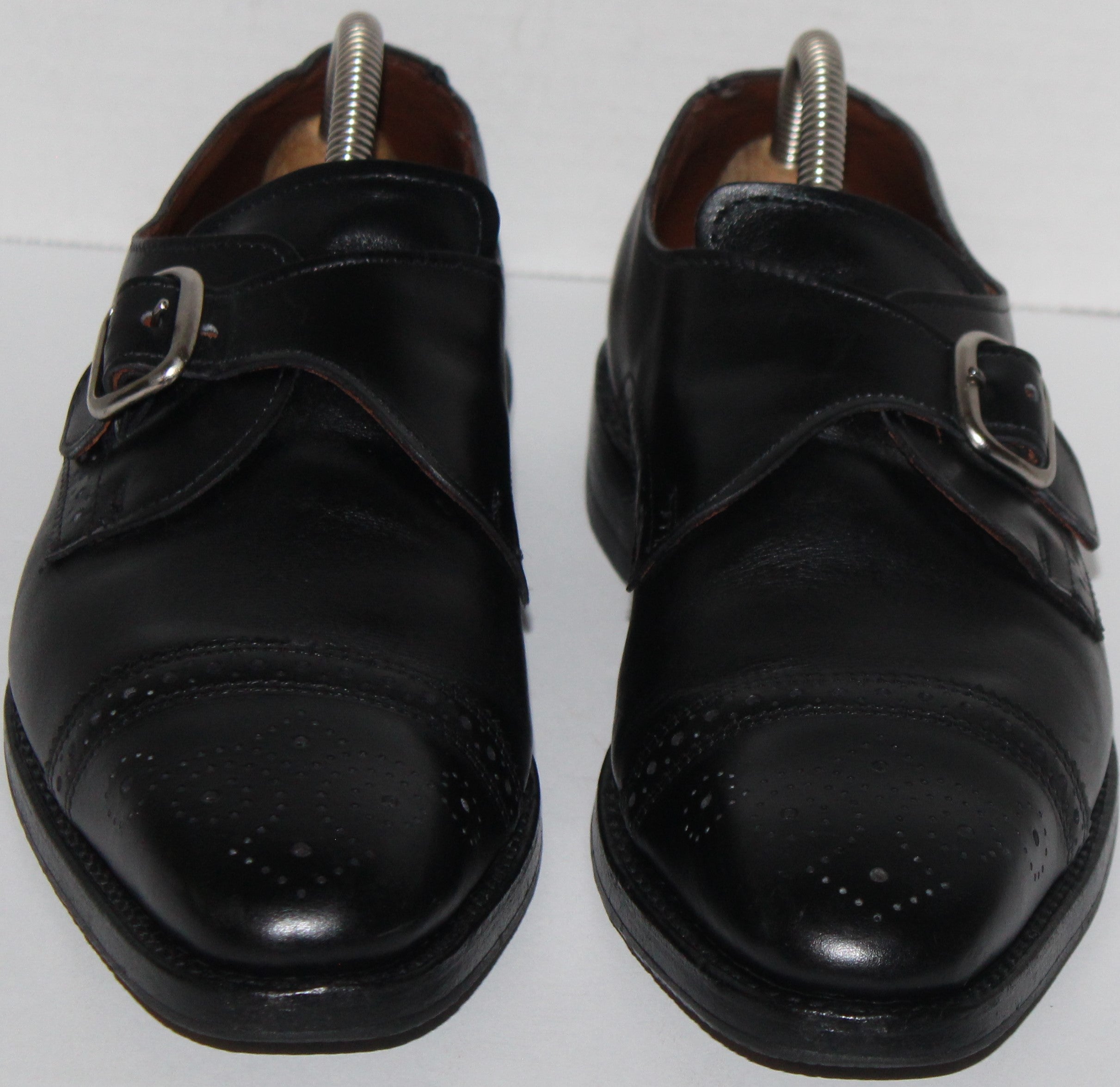 Men Shoes "ALLEN EDMONDS" Loafers Size 7D Black Leather