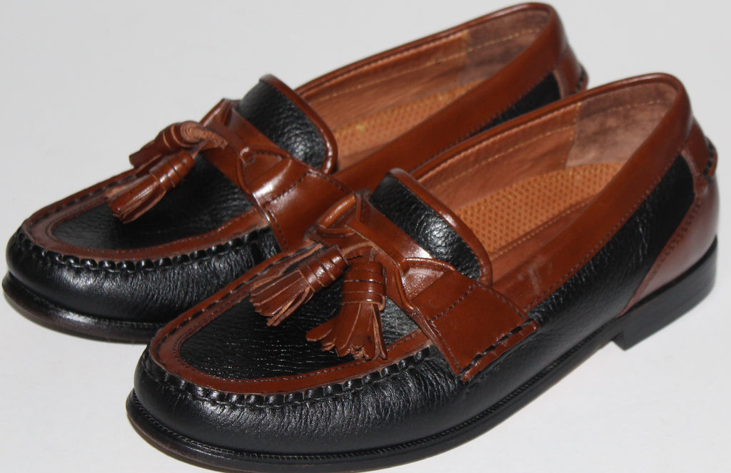 Men Shoes "FLORSHEIM" Tassel Loafers Size 6.5D Leather